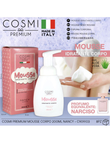 mousse corpo 250ml