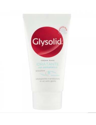 GLYSOLID CREMA MANI IDRATANTE CON ANTIBATTERICO 100ML.TUBO