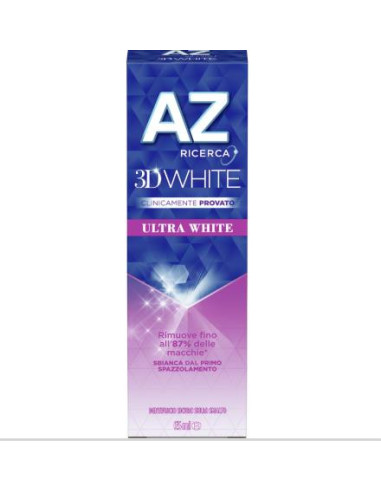 AZ DENTIFRICIO 3D WHITE ULTRA WHITE 65 ML