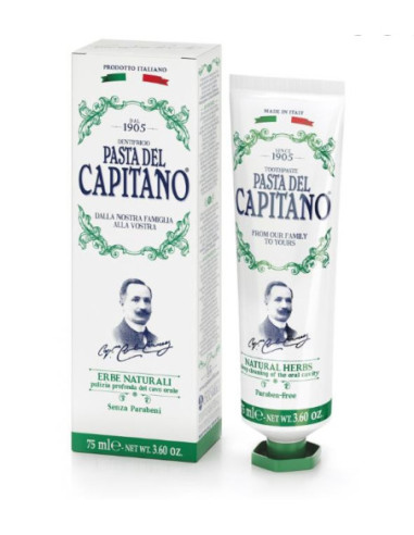 Pasta Del Capitano 1905 Dentifricio Erbe Naturali 75ml