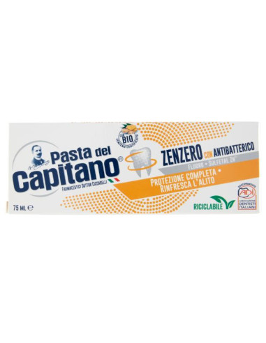 Pasta del Capitano Zenzero con Antibatterico 75 ML