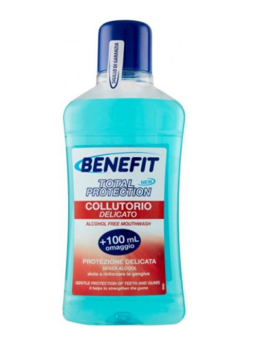 BENEFIT COLLUTTORIO 500ML.TOTAL PROTECTION PROTEZ. DELICATA