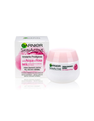 garnier crema lenitava idrante 48h rosa 50ml