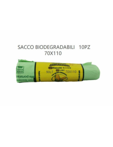 SACCO 10sacchi 70x110 umido BIO