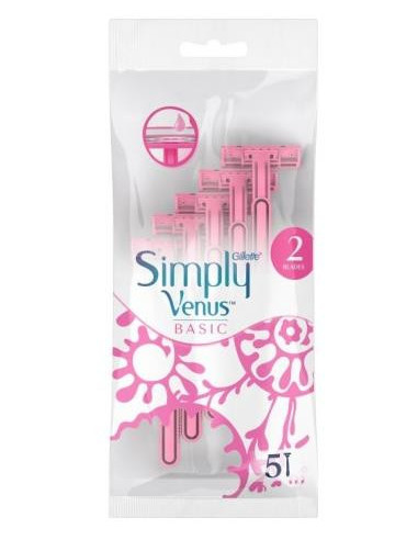 GILLETTE VENUS SIMPLY BASIC X5