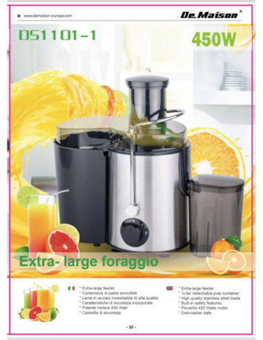 EXTRA LARGE FORAGGIO 450W