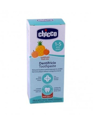 CHICCO - DENTIFRICIO GUSTO TUTTI FRUTTI - 50 ML