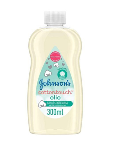 JOHNSON'S BABY COTTON TOUCH OLIO CORPO 300ML