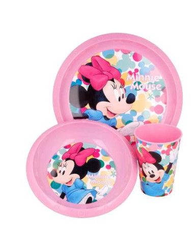 Set Pappa Minnie 3 Pezzi