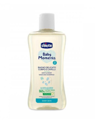 Chicco Baby Moments Bagno delicato Corpo e Capelli 200ml