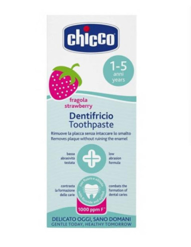 CHICCO DENTIFRICIO FRAGOLA 1-5anni 50ml