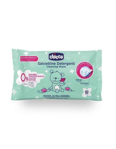 Chicco Babywipes 60P Sensitive