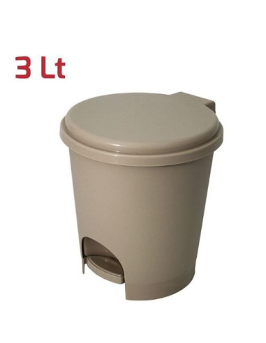 Pattumiera Usami 3L Beige