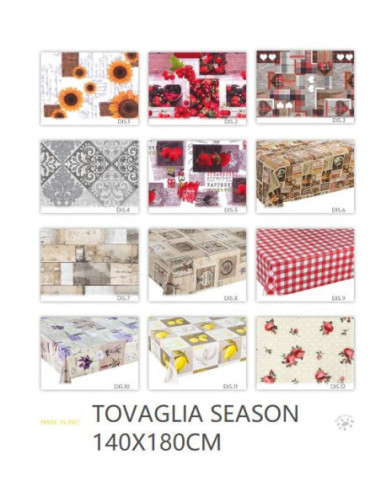 TOVAGLIA SEASON 140X180CM MORBIDA E RESISTENTE