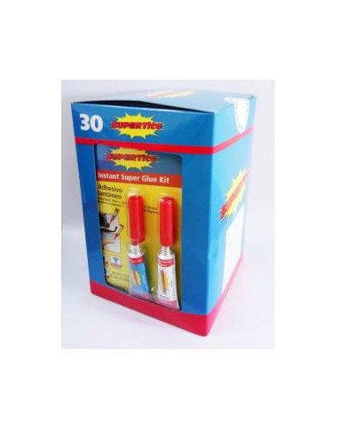 SUPERTITE SUPER GLUE +NETTOYANT COLLE3G+3G