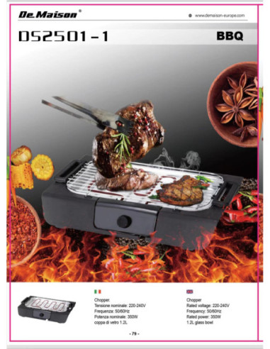 BBQ CHOPPER  220-240W