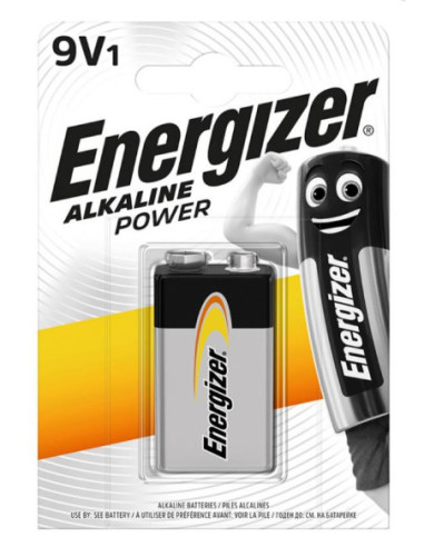 BATTERY ENERGIZER BASE 9V 6LR61 /1 PCS