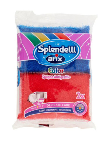 Splendelli Color Spugna Antigraffio 2 pz