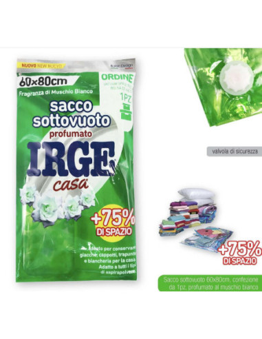 Sacco sottovuoto profumato60*80