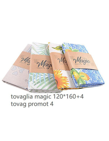 tovaglia magic 120*160+4 tovog promot 4