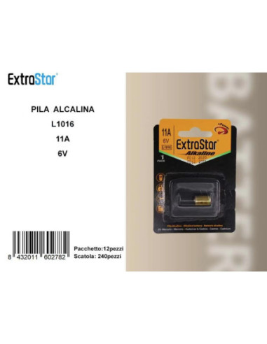 PILA SUPER ALCALINA 6V L1016 QTA/240