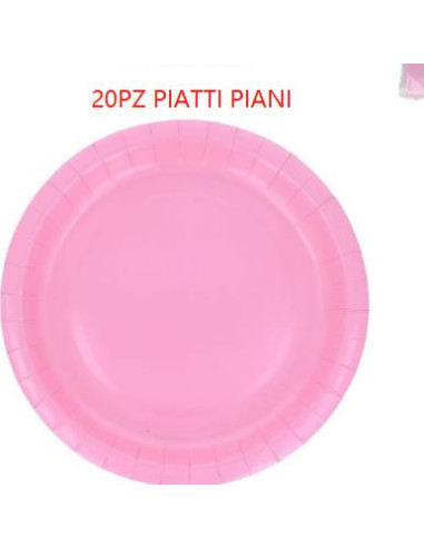 20PZ  PIATTI PIANI 22CM