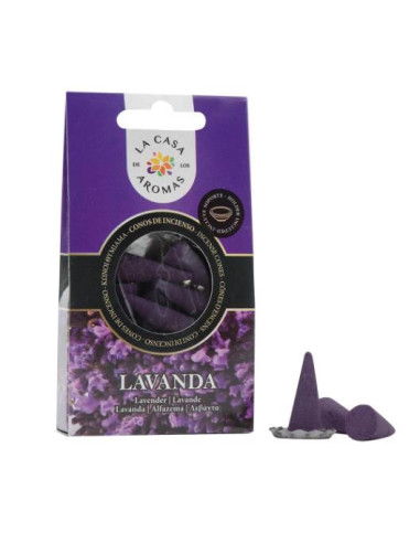 Coni d’incenso 15 pz. Lavanda