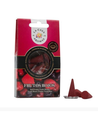 Coni d’incenso 15 pz. Frutti rossi