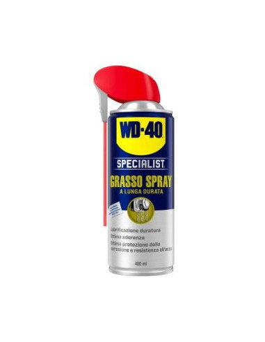 WD40 GRASSO SPRAY MULTIFUNZIONE 400ML LUNGA DURATA SPECIALIST CUSCINETTI VITI