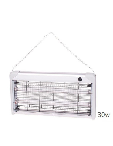 ZANZARIERA MOSCA KILLER ALLUMINIO 30W 220V 50X6.5X26CM