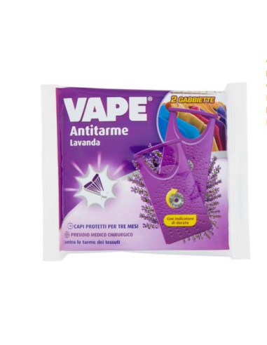 Insetticidi e topicidi - 178644 Vape 30100 antitarme in gabbietta per armadi e cassetti