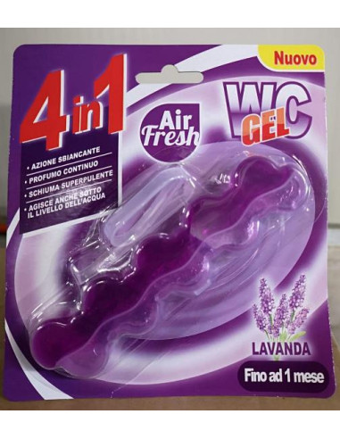 Air fresh WC gel 4 in 1