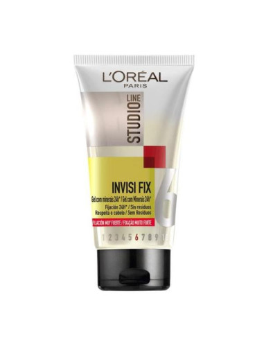 LOREAL studio line invisi fix gel fundente fijacion extra fuerte 150ml