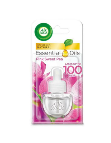 Air Wick Air Freshener Plug in Refills Scented Oil Pink Sweet Pea 19ml