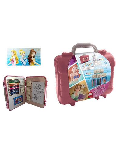 Valigetta Multiprint Art Travel Set Disney Princess