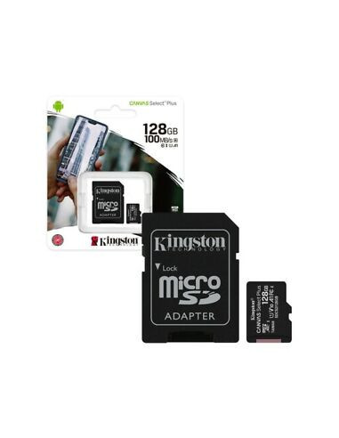 SCHEDA MICROSD KINGSTON CANVAS SDCS2/128GB