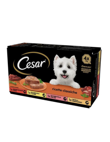 Cesar Vaschetta 4x 150gr Ricette Classiche