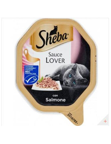 Sheba Sauce Lover con Salmone 85 gr