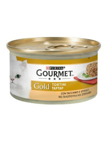 Gourmet Gold Tortini Tacchino E Spinaci 85 G