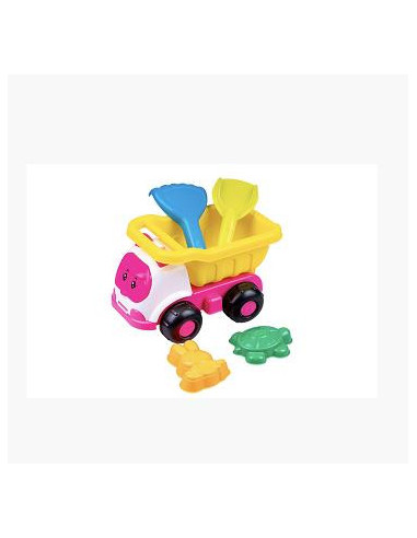 SET CAMION GIOCHI DA SPIAGGIA X BAMBINI 5PZ