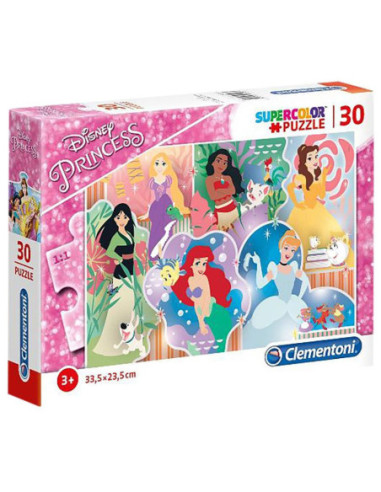 MAXI PUZZLE CLEMENTONI 30 TEM PRINCESS