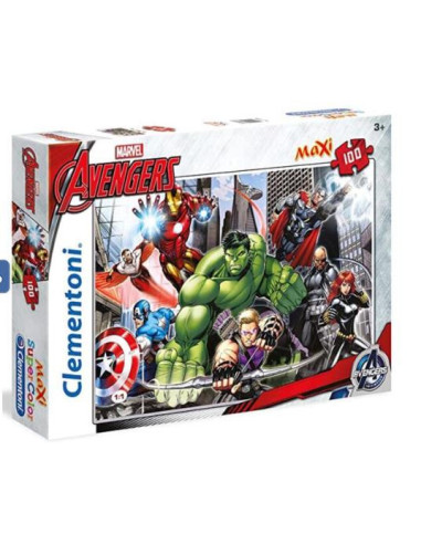 Avengers Maxi Supercolor Puzzle 100 Pz