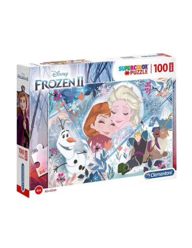 MAXI PUZZLE CLEMENTONI 100 TEM FROZEN 40X27X4CM CLEMENTONI