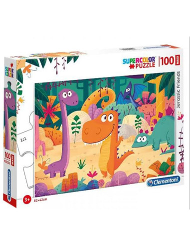 MAXI PUZZLE CLEMENTONI 100 TEM ΔΕΙΝΟΣΑΥΡΑΚΙΑ 40X27X4CM CLEMENTONI