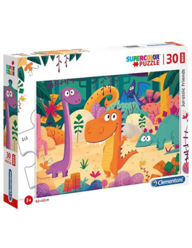 MAXI PUZZLE CLEMENTONI 30 TEM ΔΕΙΝΟΣΑΥΡΑΚΙΑ 40x27x4cm CLEMENTONI