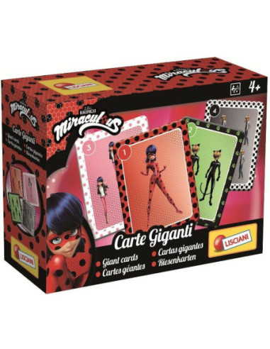 Lisciani Giochi Ladybug Giant Cards carte Giganti