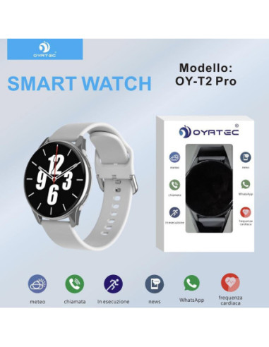 OY-T2pro WATCH AUDIO 白色 可打电话可接微信和WHATS APP 信息