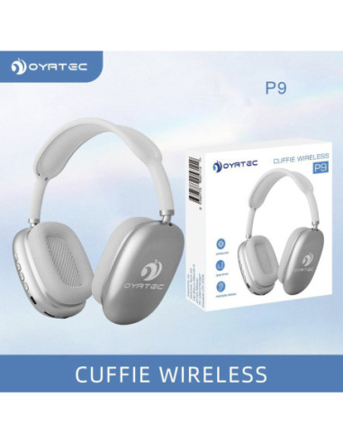 CUFFIE WIRELESS Bianco