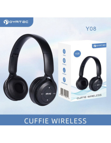 CUFFIE WIRELESS Nero