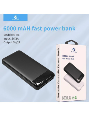 充电宝6000MAH 快充